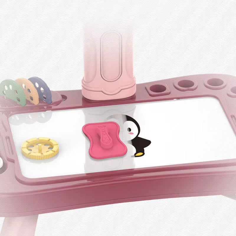 Children Led Projector Art Drawing Table Toys Kids Painting Board Desk Arts Crafts Educational Learning Paint Tools Toy for Girl
