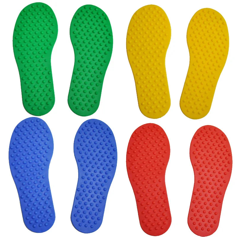 4Pair Hand Feet Sensory Toys Children Fun Sports Games Crawling and Jump Activity for Kids Kinder Spiele Giochi per Bambini