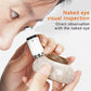 60X Illuminated Magnifying Glass with Light Lamp Led Mini Pocket Microscope Portable Hand Jeweler Magnifier Lupe Loupe Tools