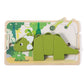Baby Animal Threading Toys Wooden Stacking Toys Blocks Board Games Wooden Toys Baby Animal Stringing Threading Beads Toys Gift