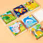 Six Sides Painted Wooden Puzzle Three-Dimensional Traffic Animal Puzzle Building Blocks Early Education Educational Toy