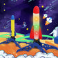 Toy Rocket Launcher for Kids, Foam Rocket & Air Launch Pad, Fun Outdoor Activitie Sport Game for Children