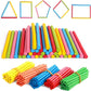100PCS Wooden Counting Sticks Montessori Math Manipulatives Classroom Supplies Teaching Educational Developing Toys for Children