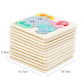 Montessori Toddler Wooden Puzzle Set Baby Kids Games Educational and Learning Intelligence Toys 1 2 3 4 Years