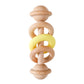 Baby Toys Wooden Rattles Silicone Ring Baby Rattles and Mobiles 0 12 Months Sensory Toys for Baby Wooden Teether for Baby Gifts