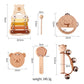 Montessori Toys Baby Music Toys Musical Instrument Baby 0 3 Years Toys Wooden Educational Toys Bear Xylophone Children Toys