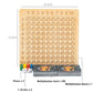 Wooden Montessori Multiplication Board Game Kids Learning Educational Toys Math Counting Hundred Board Interactive Thinking Game