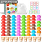 Montessori Number Matching Ice Cream Stack Game Parish Sensory Color Cognitive Counting Learning Educational Toys for Children